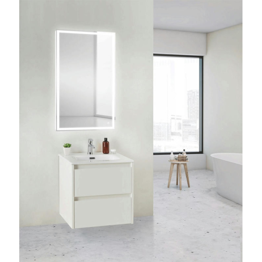 Тумба под раковину BelBagno KRAFT 39-500/390-2C-SO-BO подвесная Bianco Opaco