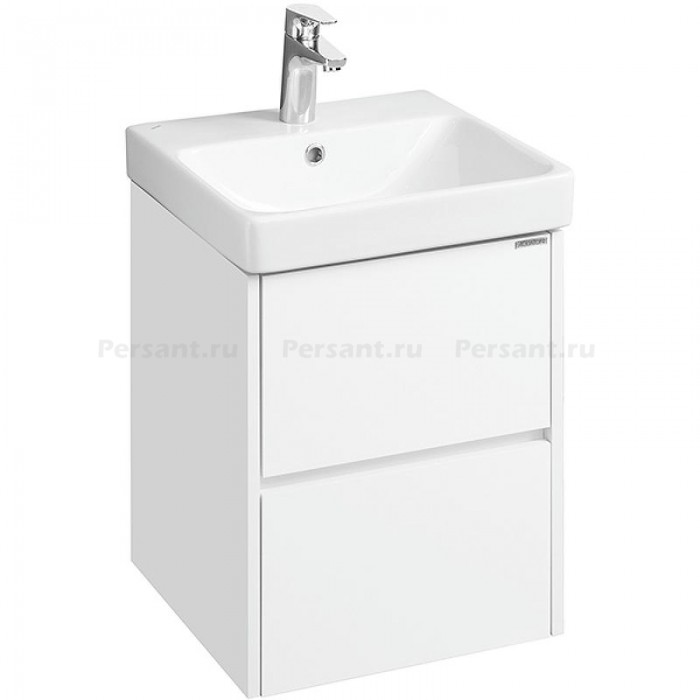 Тумба с раковиной Aquaton Сканди 45 1A2516K0SD010 подвесная, белая