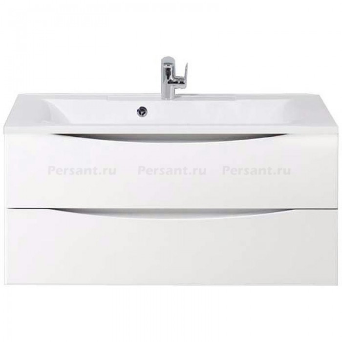 Тумба под раковину BelBagno Marino 100 MARINO-1000-2C-SO-BO-P подвесная Bianco Opaco