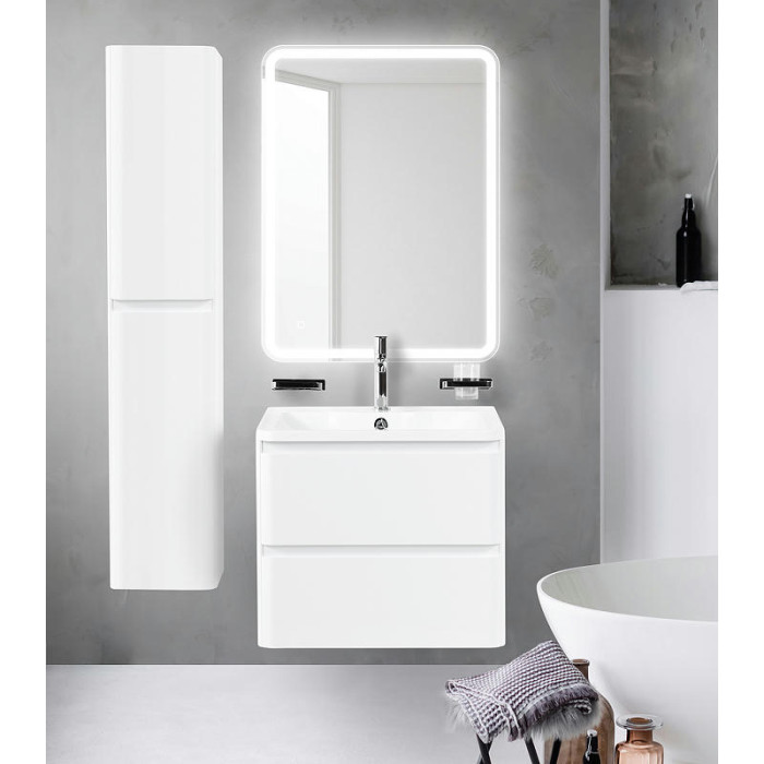Тумба под раковину BelBagno Albano 70 ALBANO-700-2C-SO-BL подвесная Bianco Lucido