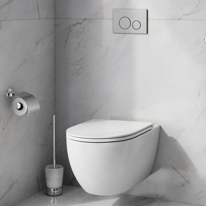Подвесной унитаз AM.PM Awe FlashClean безободковый C111700WH
