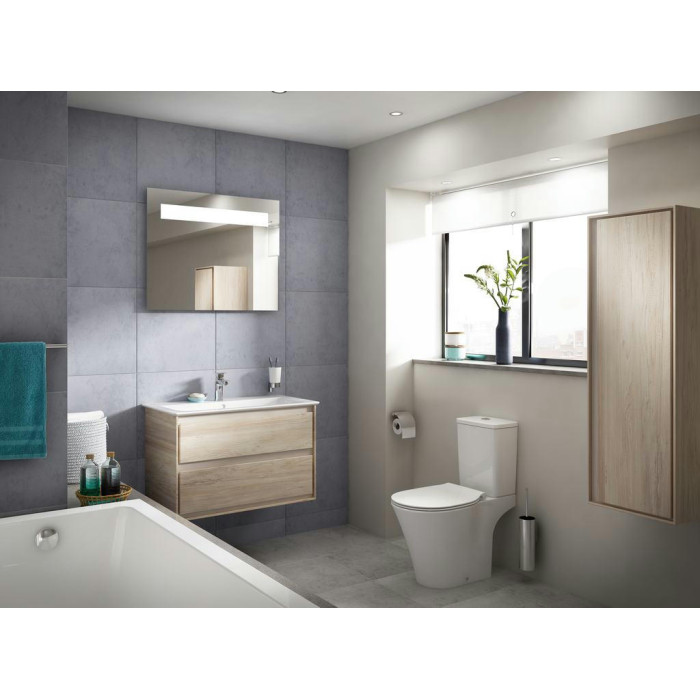Напольный унитаз Ideal Standard Connect Air E009701 со смывом Aquablade