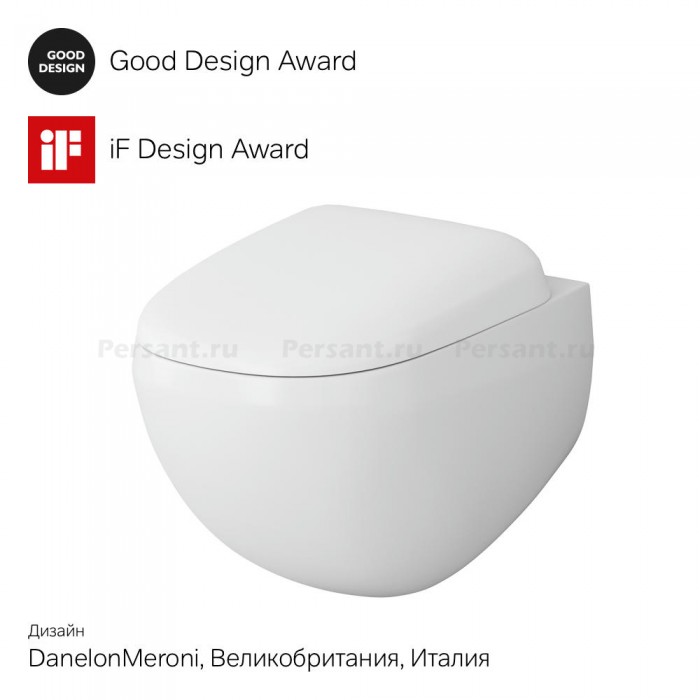Подвесной унитаз AM.PM Sensation C301700WH безободковый белый