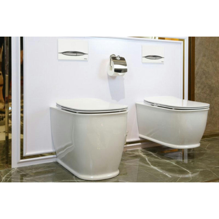 Приставной унитаз BelBagno Prado BB10150CB 