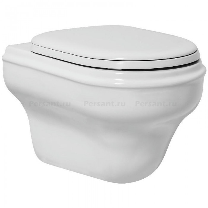 Подвесной унитаз Azzurra Charme белый CHVKSP000000BI/(CHA100/SOSK bi)