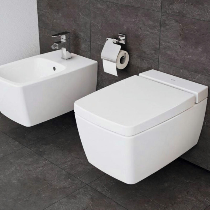 Подвесной унитаз Vitra Metropole с функцией биде 7672B003-1687