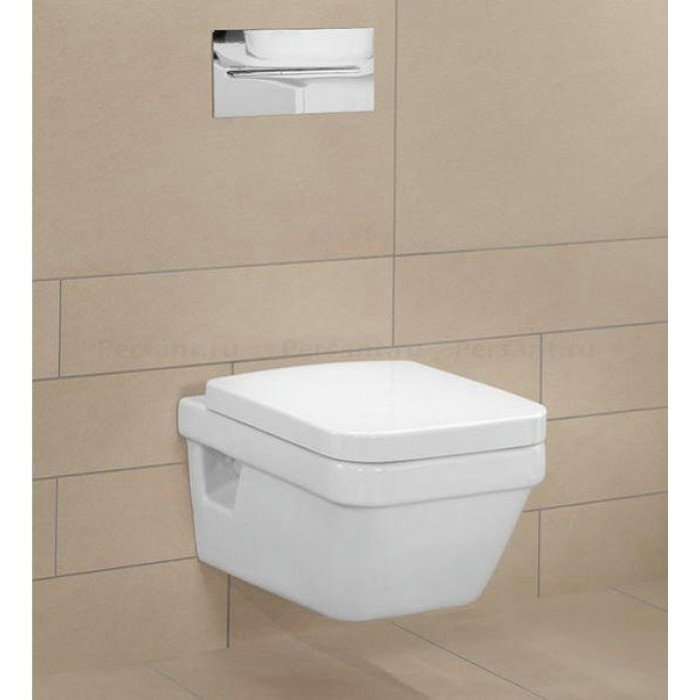 Подвесной унитаз Villeroy&Boch Omnia Аrchitectura 5685HR01 безободковый с сиденьем микролифт