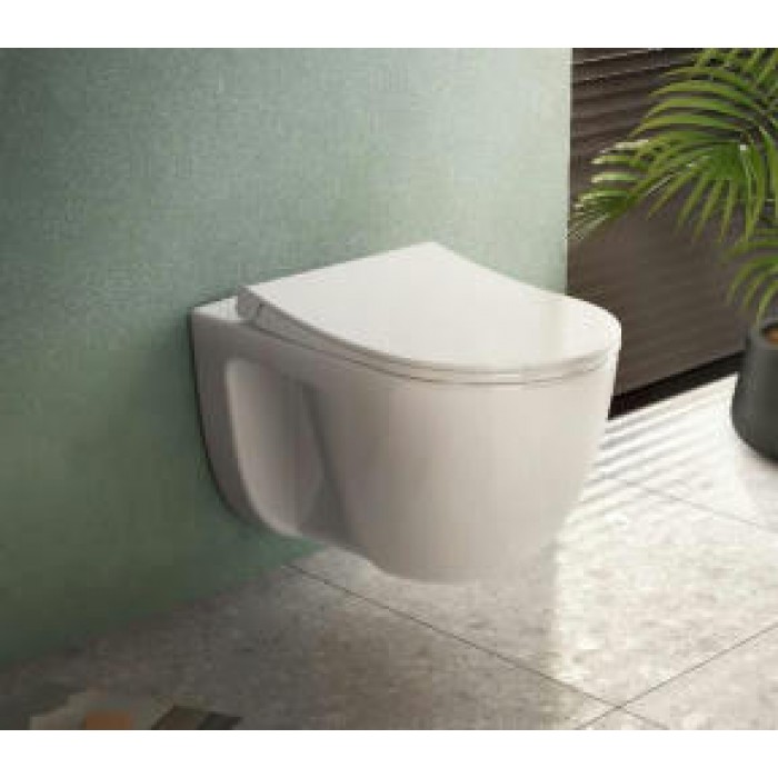 Комплект 4 в 1 Vitra S40 9860B003-7200 безободковый с сиденьем микролифт