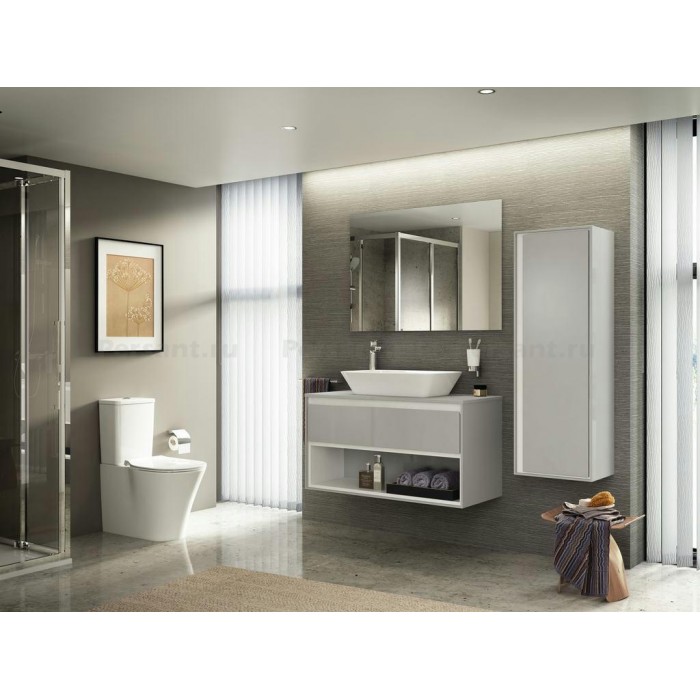 Напольный унитаз Ideal Standard Connect Air E013701 со смывом Aquablade