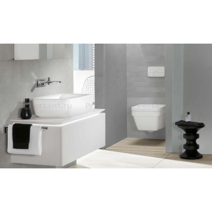 Подвесной унитаз Villeroy&Boch Omnia Аrchitectura 5685HR01 безободковый с сиденьем микролифт