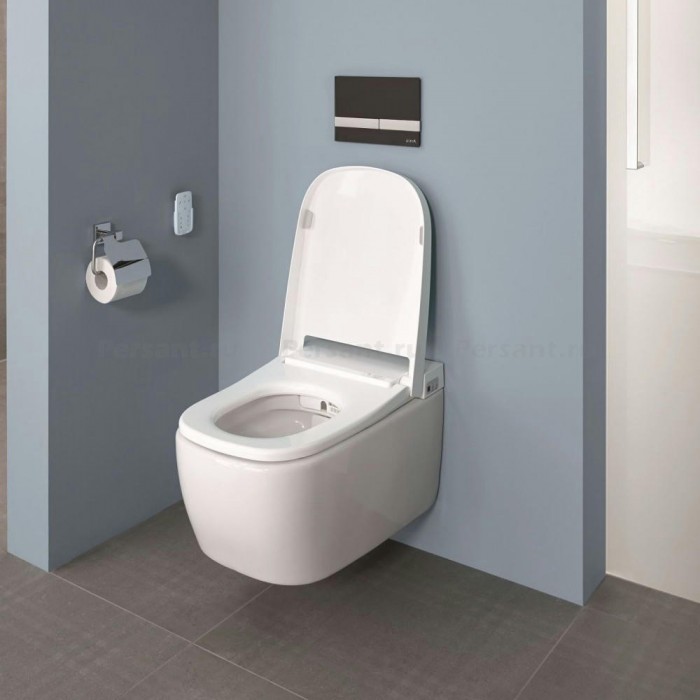 Подвесной унитаз Vitra V-Care с функцией биде 5674B003-6193