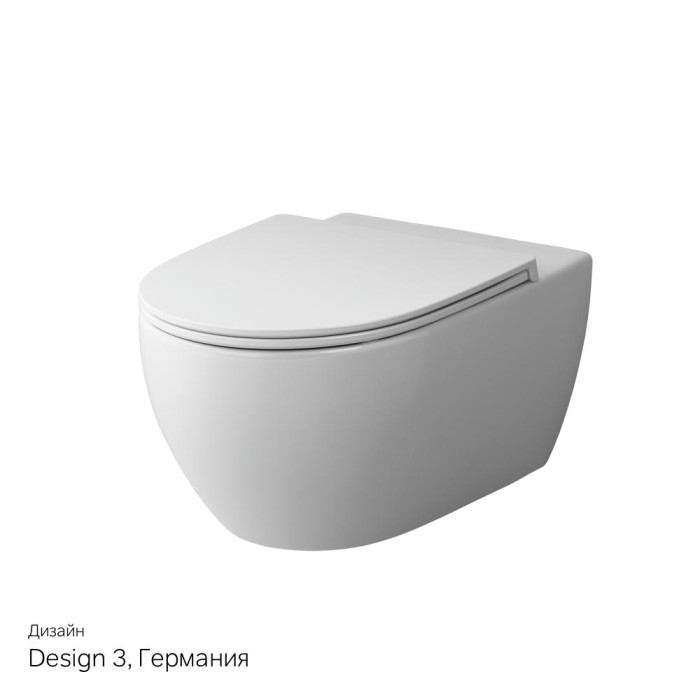 Подвесной унитаз AM.PM Awe FlashClean безободковый C111700WH