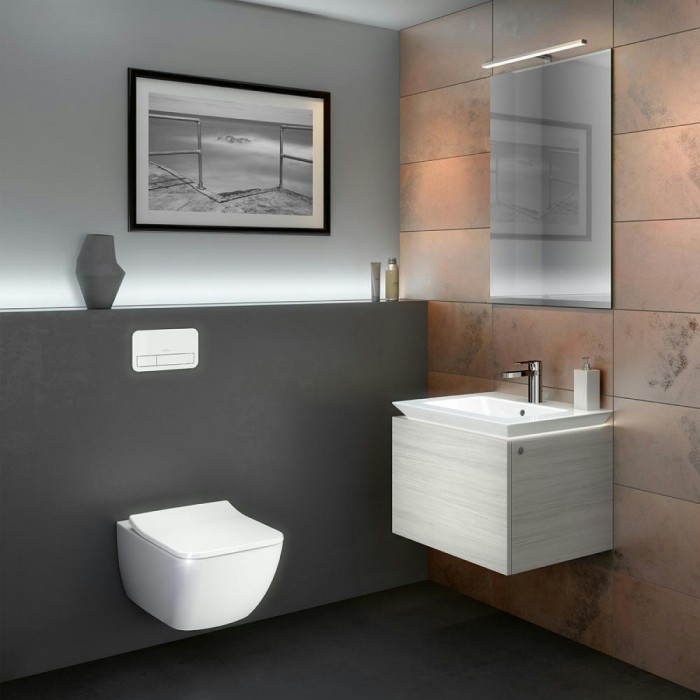 Унитаз подвесной Villeroy&Boch Venticello 4611RS01 с сиденьем микролифт