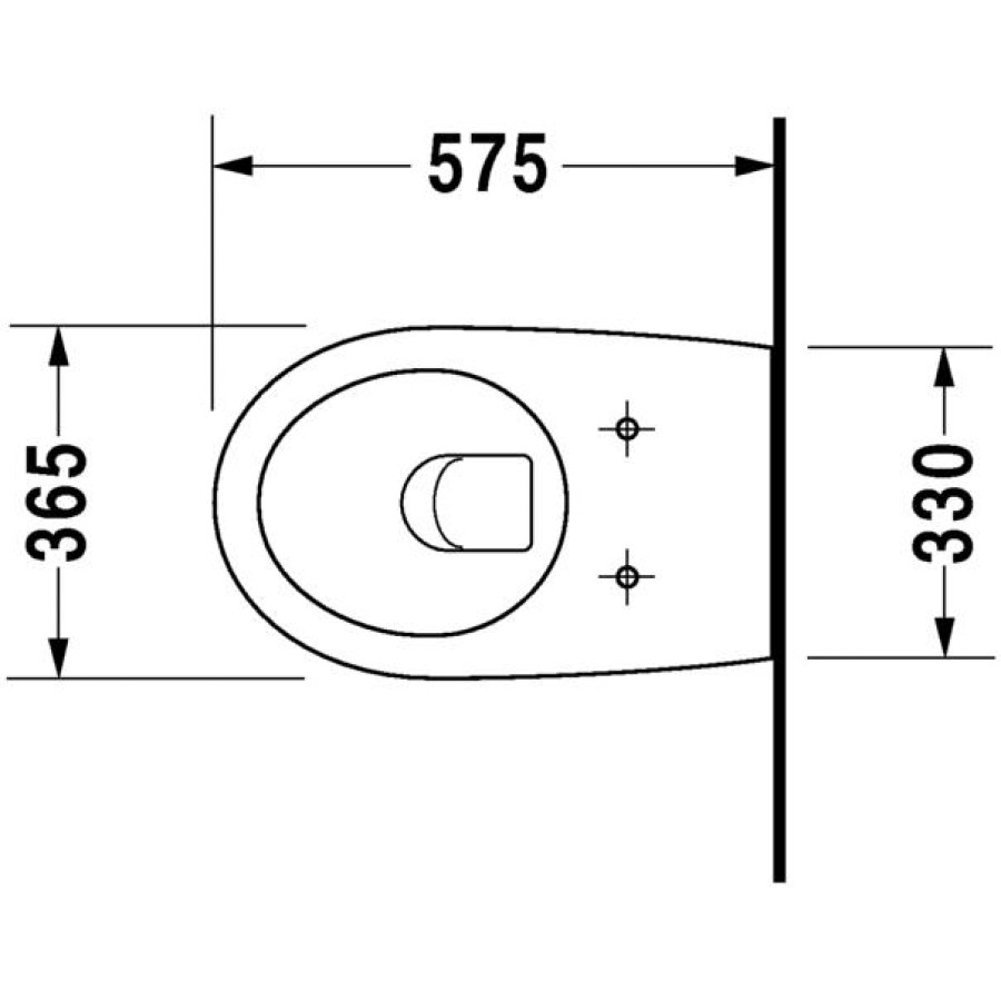 Подвесной унитаз Duravit Architec 2546090064