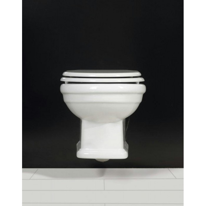 Унитаз подвесной BelBagno BOHEME BB115CH безободковый, белый