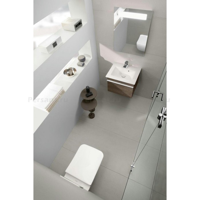 Подвесной унитаз Villeroy&Boch Venticello безободковый Ceramic Plus 4611R0R1