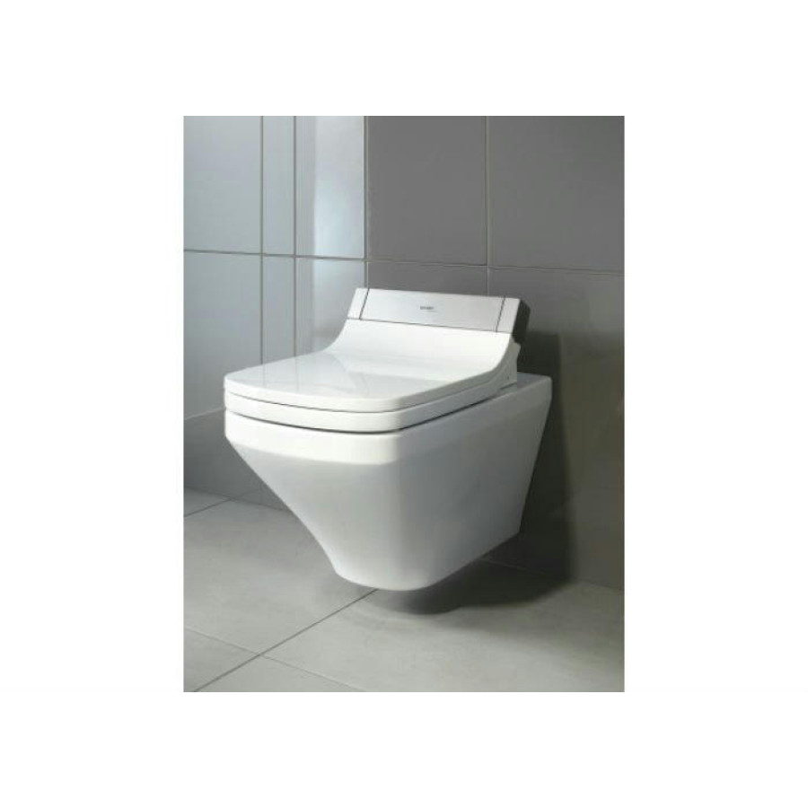 Подвесной унитаз Duravit DuraStyle 2542590000 + 610200002000300 безободковый, с функцией биде