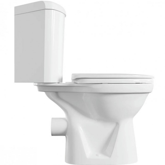 Угловой напольный унитаз Vitra Norm Wenkel 9854B099-7200 с сиденьем микролифт