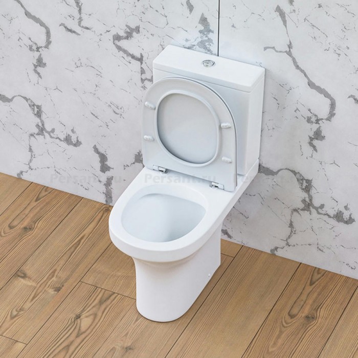 Унитаз Напольный Damixa Skyline безободковый с сиденьем микролифт DX35C8600SC