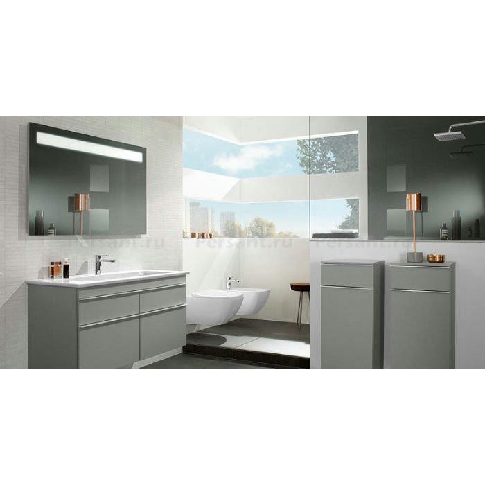 Подвесной унитаз Villeroy&Boch Venticello безободковый с сиденьем микролифт 4611RS01