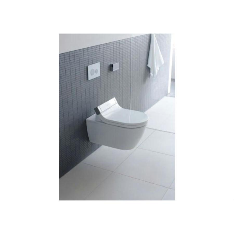 Подвесной унитаз Duravit DuraStyle 2542590000 + 610200002000300 безободковый, с функцией биде