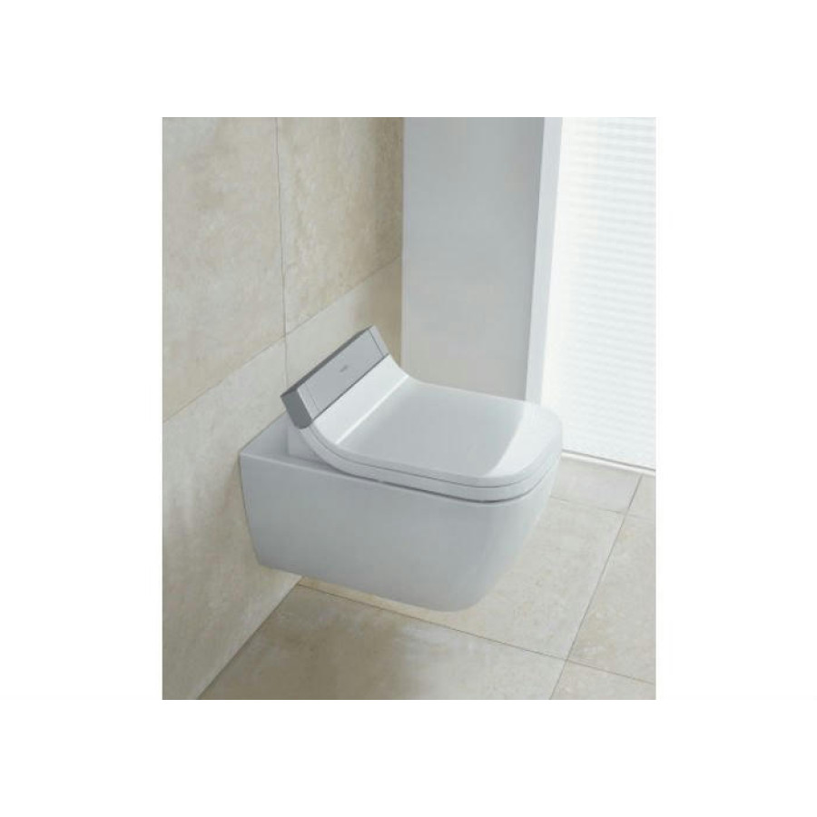 Подвесной унитаз Duravit DuraStyle 2542590000 + 610200002000300 безободковый, с функцией биде