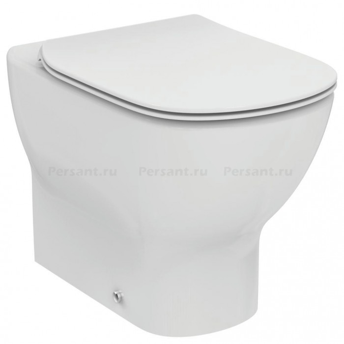Приставной унитаз Ideal Standard Tesi AquaBlade T007701 безободковый