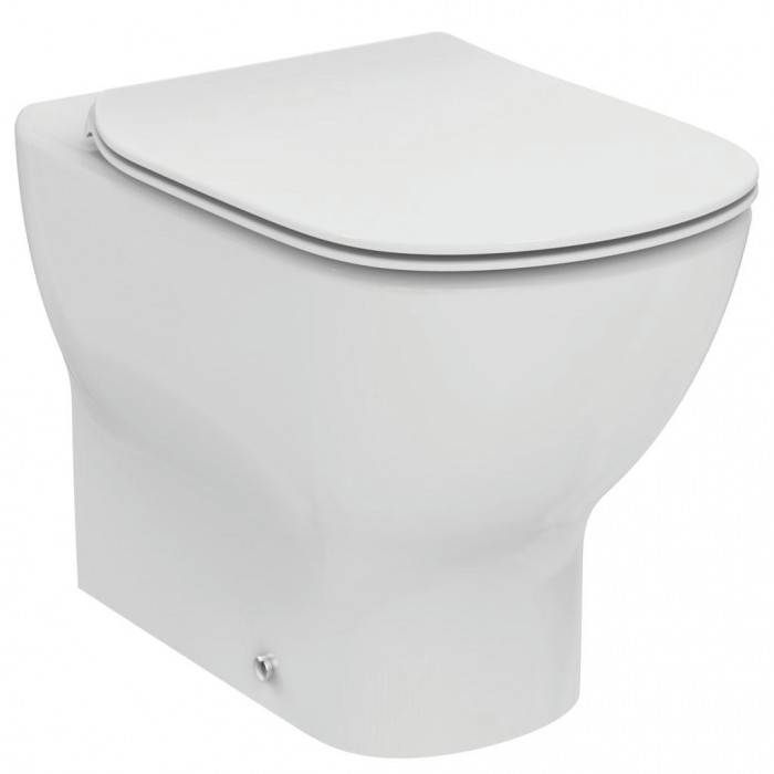 Приставной унитаз Ideal Standard Tesi AquaBlade T007701 безободковый