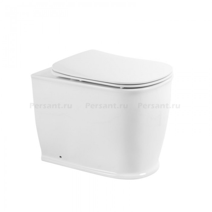 Приставной унитаз BelBagno Prado BB10150CB 
