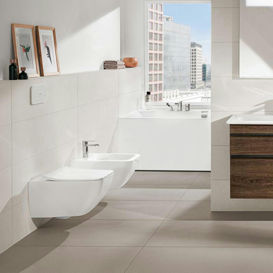 Унитаз подвесной Villeroy&Boch Venticello 4611RSR1 с сиденьем микролифт