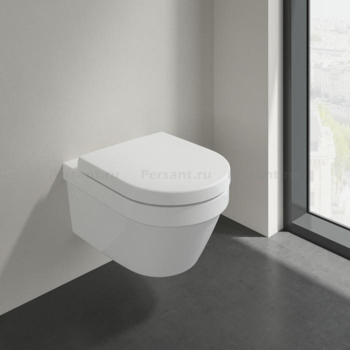 Подвесной унитаз Villeroy&Boch Architectura 4694R001 белый, безободковый
