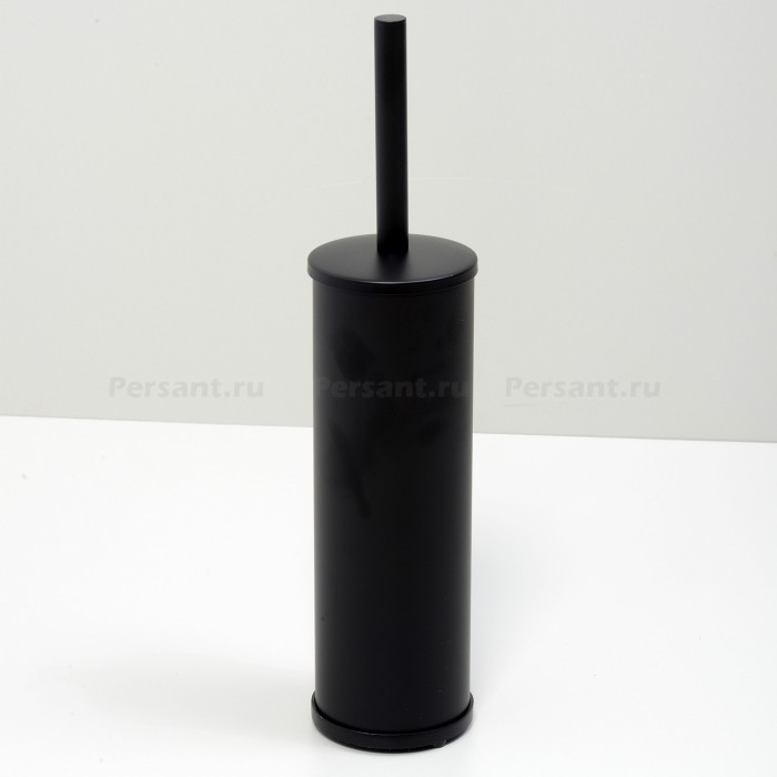 WasserKRAFT K-1127 Ёршик для унитаза напольный (чёрный матовый)