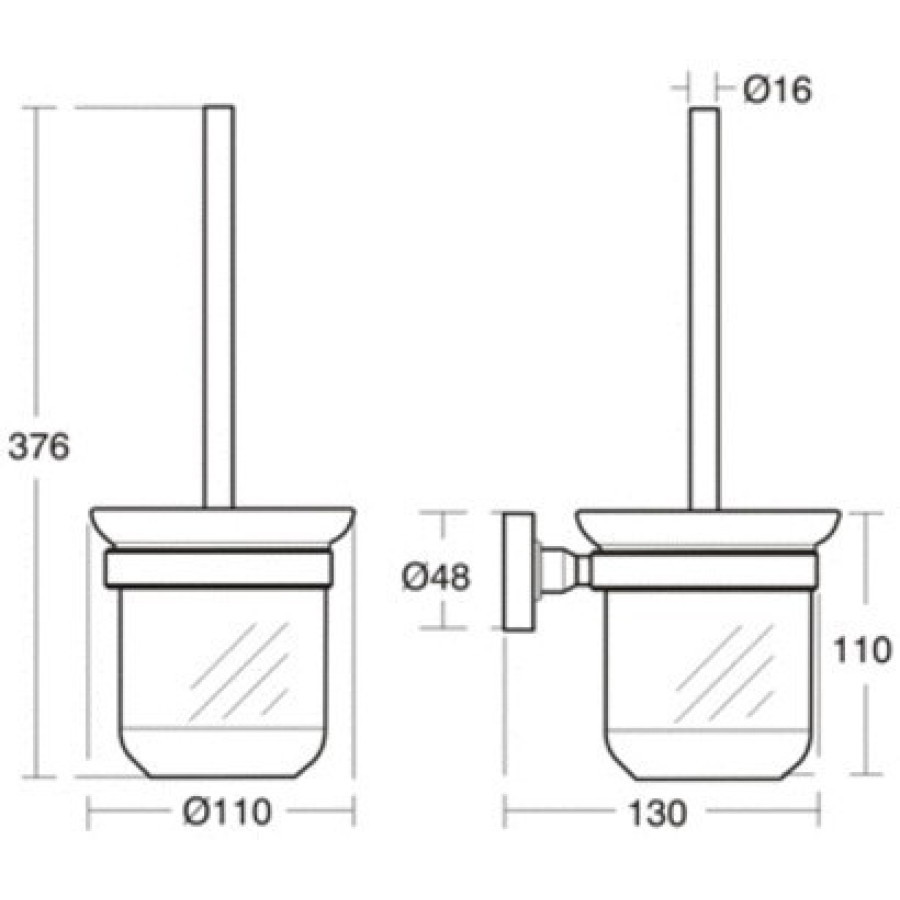 Ideal Standard IOM A9119AA Туалетная щетка