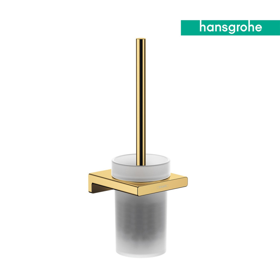 Hansgrohe AddStoris 41752990 - Ёршик для унитаза | подвесной (золото полированное)