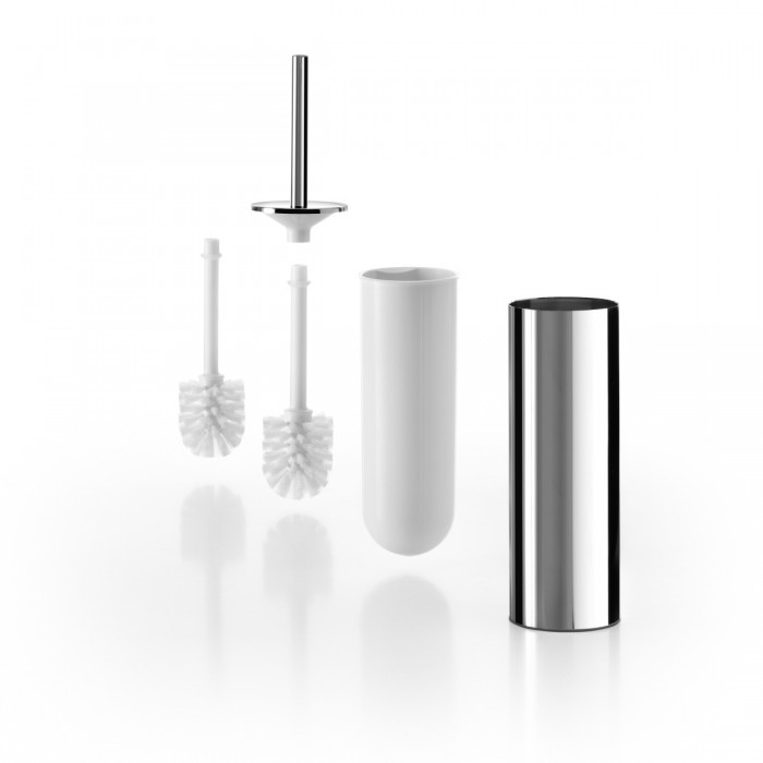 INDA My Love AV014ACR Ёршик для унитаза напольный | настенный (хром)
