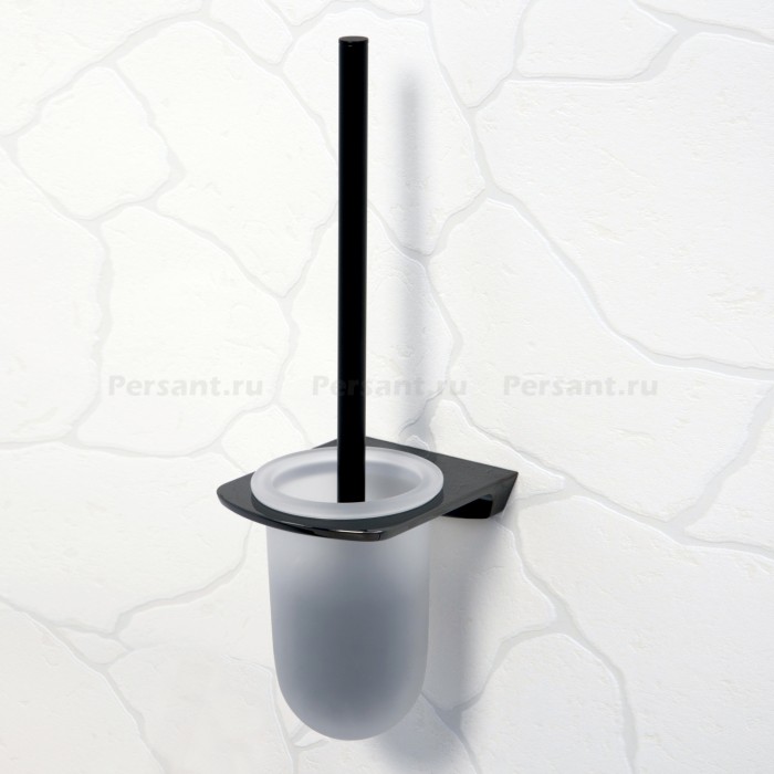 WasserKRAFT Glan K-5127 Ёршик для унитаза подвесной (чёрный глянцевый)
