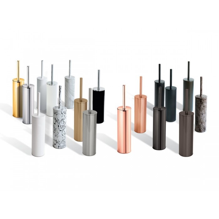 INDA My Love AV014BNE Ёршик для унитаза напольный | настенный (чёрный матовый)