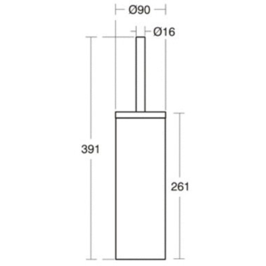 Ideal Standard IOM A9108MY Туалетная щетка