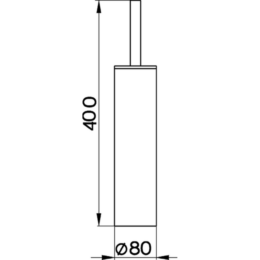 Cisal System SY09065021 Ершик для унитаза