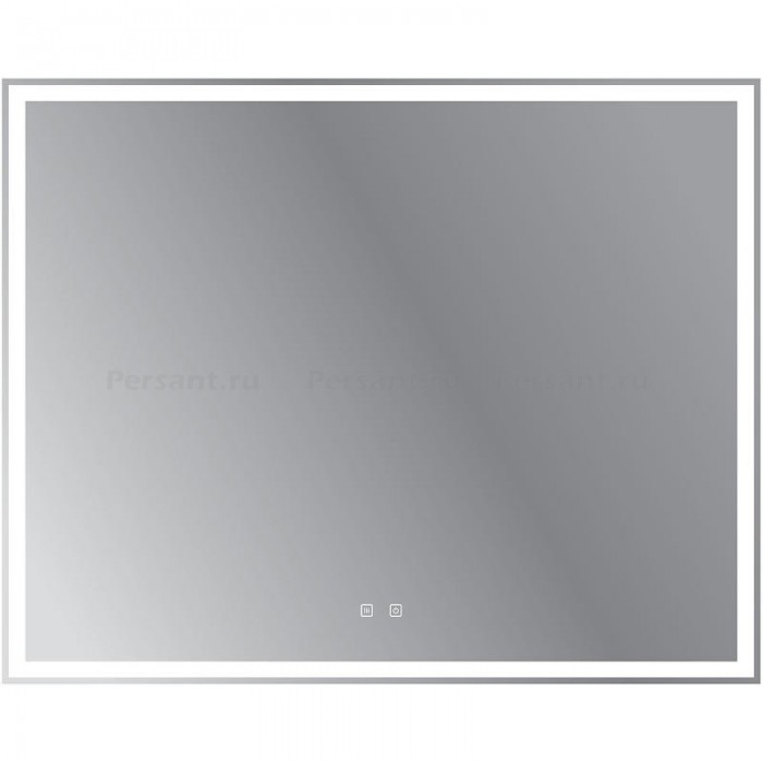 Зеркало BelBagno 100x80 SPC-GRT-1000-800-LED-TCH-SND с подсветкой с голосовым управлением и подогревом