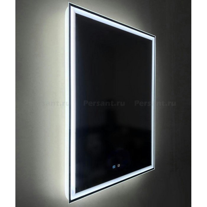 Зеркало BelBagno 100x80 SPC-GRT-1000-800-LED-TCH-SND с подсветкой с голосовым управлением и подогревом