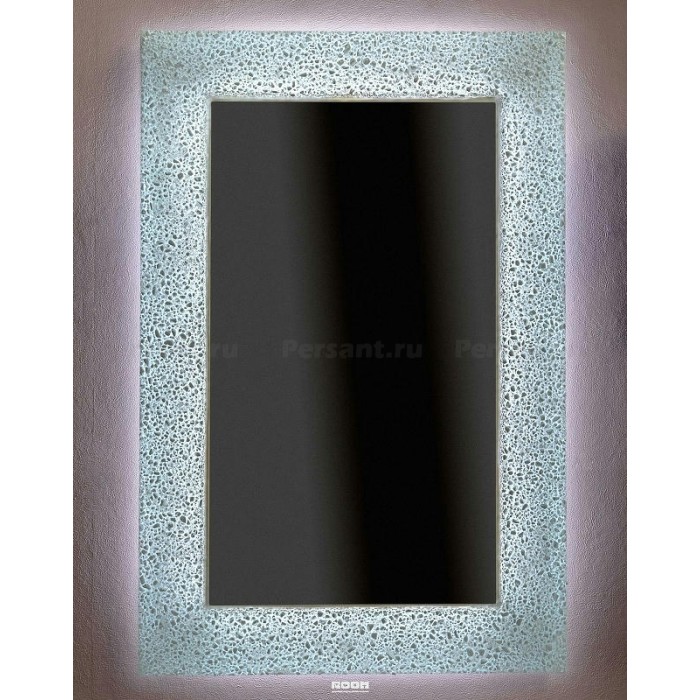 Зеркало Boheme Armadi Art NeoArt Aura 60 537 с подсветкой Белое