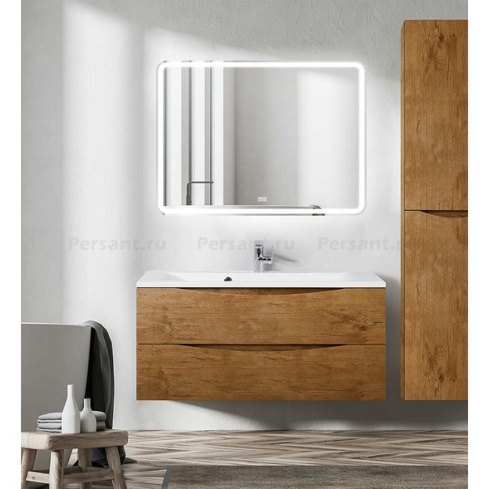 Зеркало BelBagno 110 SPC-MAR-1100-800-LED-TCH-WARM с подсветкой и антизапотевателем