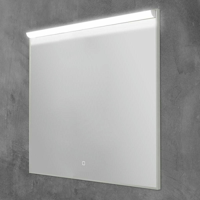 Зеркало BelBagno Uno 80x80 SPC-UNO-800-800-TCH с подсветкой с сенсорным выключателем