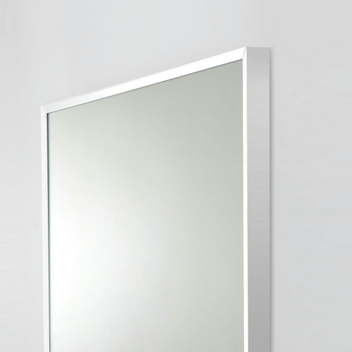 Зеркало BelBagno 50x80 сатин SPC-AL-500-800 в алюминиевой раме