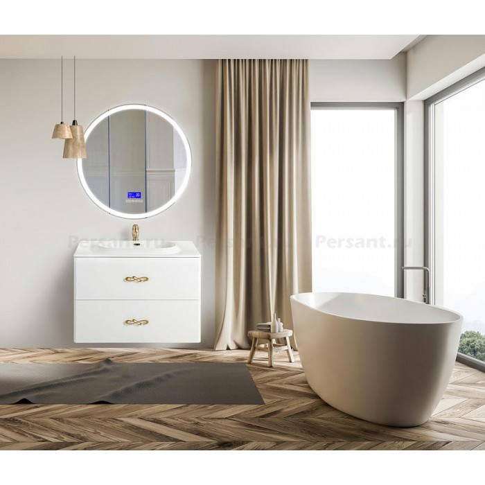 Зеркало BelBagno 70 SPC-RNG-700-LED-TCH-RAD с подсветкой, bluetooth, термометром и радио