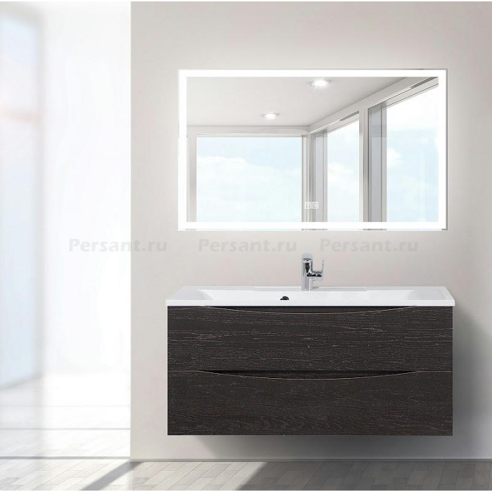 Зеркало BelBagno 100x60 SPC-GRT-1000-600-LED-TCH-WARM с подсветкой с подогревом с сенсорным выключателем