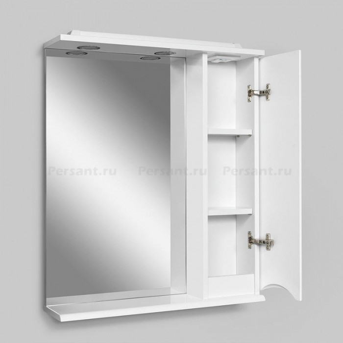 Зеркало со шкафом AM.PM Like 65 R M80MPR0651WG с подсветкой Белый