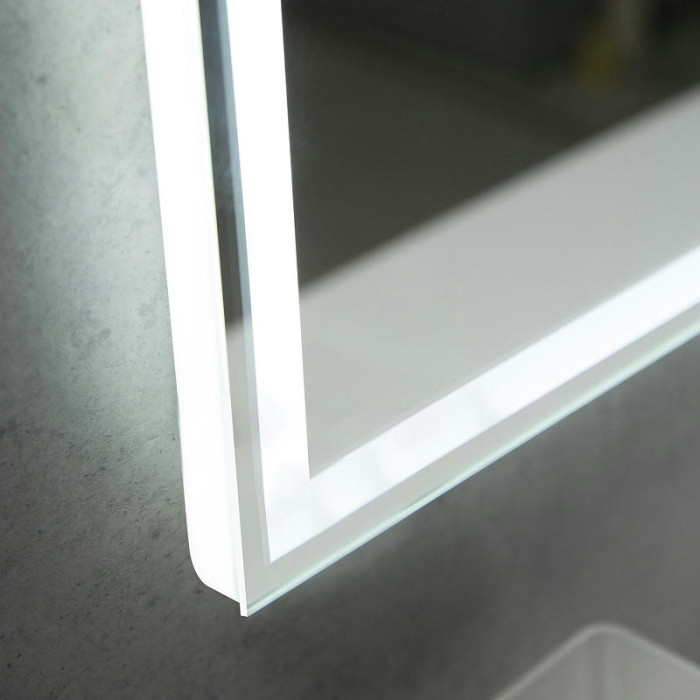 Зеркало BelBagno 140x80 SPC-GRT-1400-800-LED-TCH-WARM с подсветкой и антизапотевателем