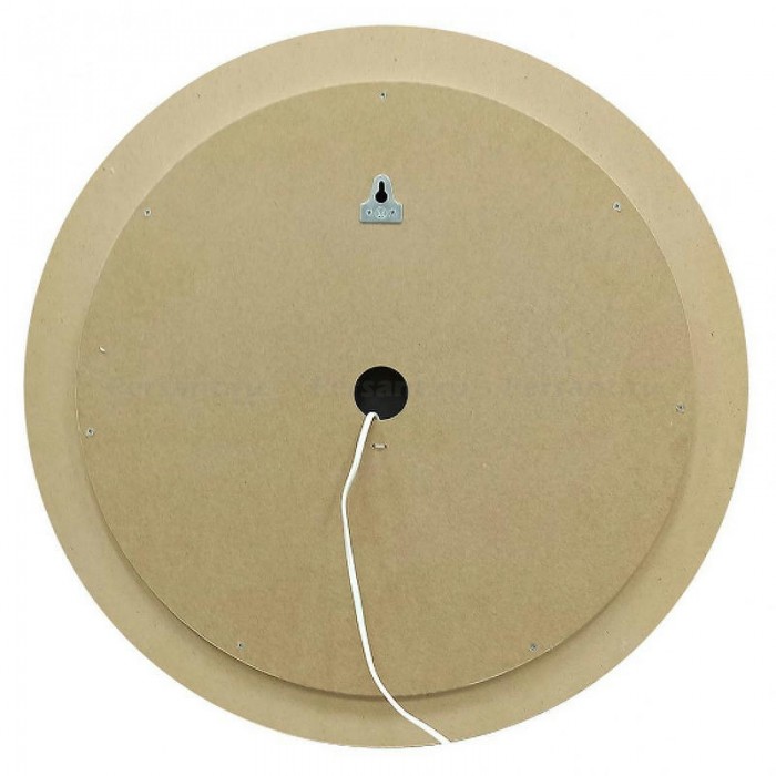 Зеркало Art&Max Napoli AM-Nap-600-DS-F-White с подсветкой с бесконтактным выключателем Белое матовое